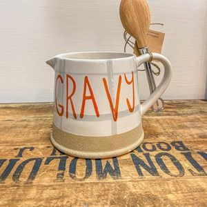 Mud Pie “Oh So Gravy” Gravy Cup with spoon